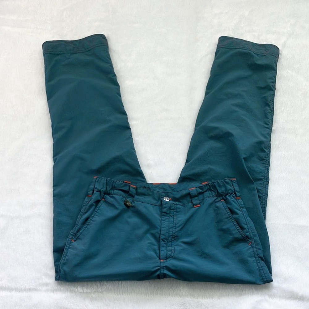 Howler Bros Women's Blue and Orange Hiking Pants, Size Medium
